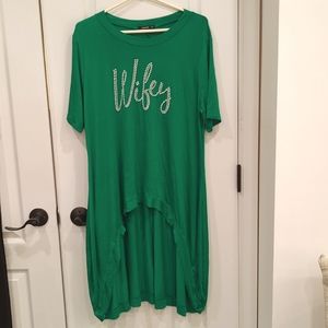 NEW! "Wifey" High Low Top